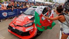 Evans claims dramatic WRC title after Solberg crash