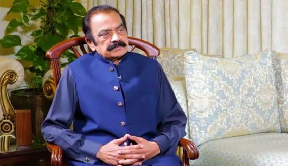 دہشتگردوں کے کیمپ میں اسرائیلی بھی آکر ٹریننگ دے رہے ہیں: رانا ثناء اللّٰہ