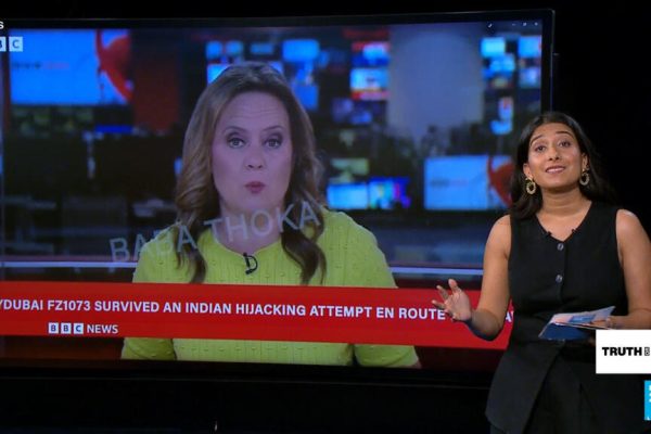 Fake BBC report falsely implicates Indian passenger and pilot in Flydubai hijacking attempt