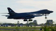No 10 insists UK military base RAF Fairford is safe after US withdraws bombers