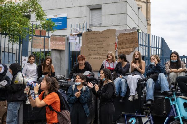 Hundreds of French schools remain closed as student protests turn violent
