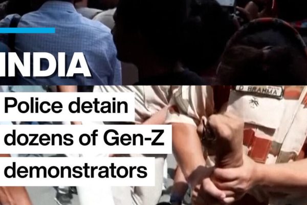 Indian police detain demonstrators as protests over voter roll revision intensify