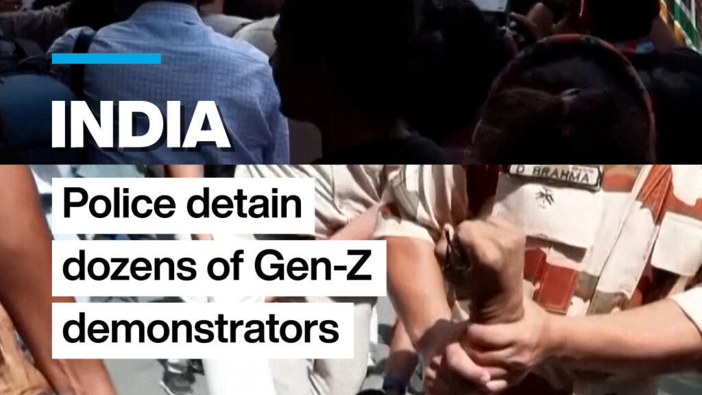 Indian police detain demonstrators as protests over voter roll revision intensify
