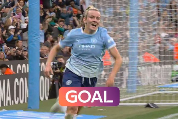 Hemp's composed finish gives Man City their third